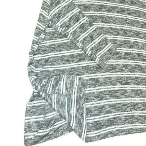 Anthropologie Postcard Pullover Tunic Grey Striped - Picture 4 of 8